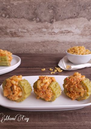 Foto resep Botok Pare macaroni