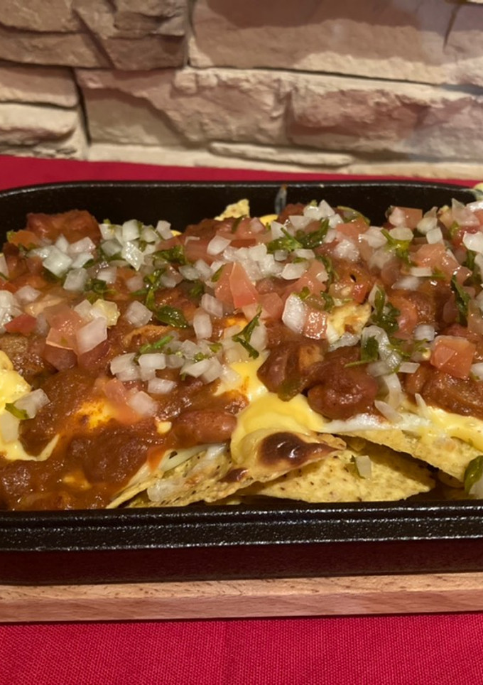 Una foto de Nachos mexicanos