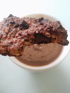 Una foto de Galletas de avena, plátano y chocolate