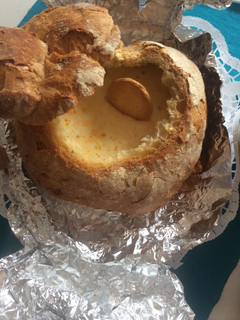 Una foto de Fondue de queso