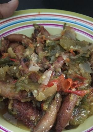 Foto resep Cumi Masak Cabe Ijo