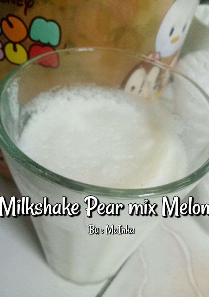 Foto resep Milkshake Pear Melon