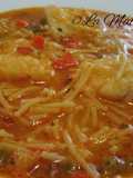 Noodle Soup with Cod