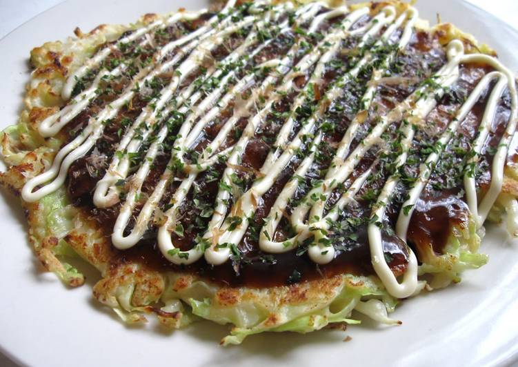 Recipe of Super Quick Homemade Okonomiyaki