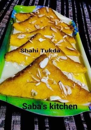 A picture of Shahi Tukda.