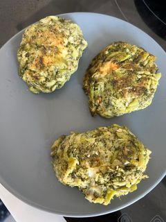 Una foto de Hamburguesas de Brócoli
