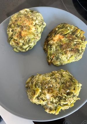 Una foto de Hamburguesas de Brócoli