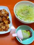 Cơm nhà hai món đơn giản