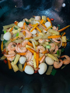 Foto resep Tumis udang sayuran