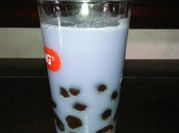 Gambar es coklat boba