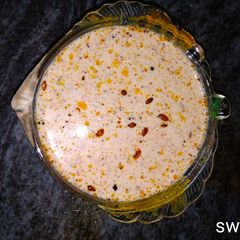 A picture of Curd peanut chutney.