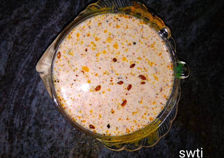 Recipe: At Home Curd peanut chutney