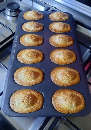 Une photo de Madeleines au zeste d'orange ☕