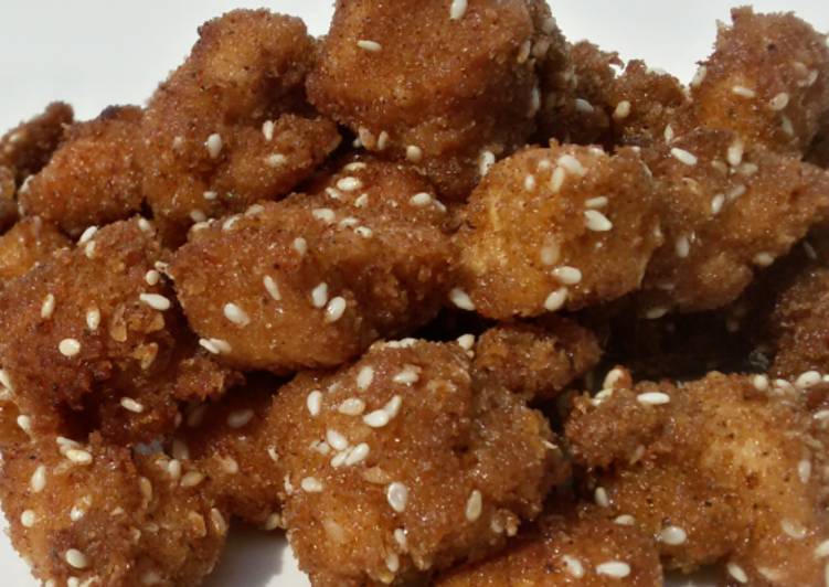 Recipe of Super Quick Homemade Crispy popcorn chicken