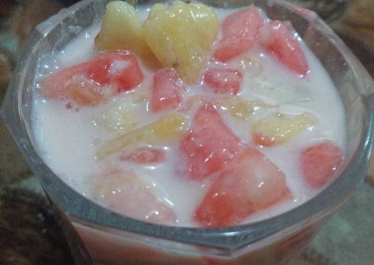 Recipe of Homemade Fruits salad