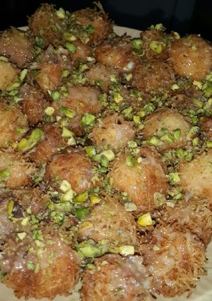 صورة لوصفة كرات الكنافة بجبن الكيري
