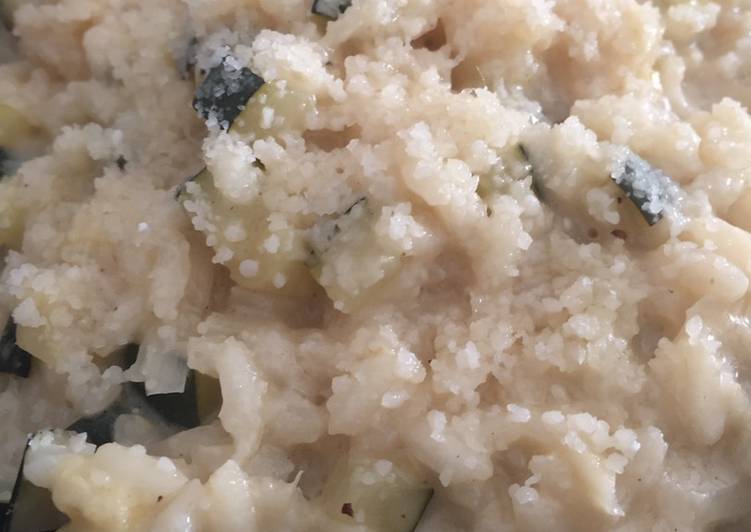 Risotto aux courgettes