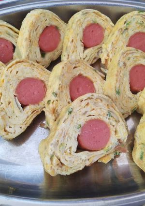 Foto resep Telur Gulung Sosis /Rolade/Tamagoyaki