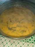 Creme de cenoura com couve