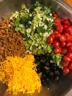 A picture of Taco Salad.
