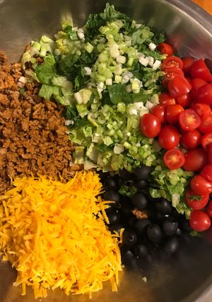 A picture of Taco Salad.