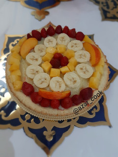 عکسی از دستور تارت میوه