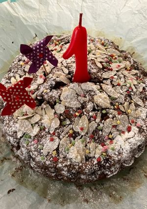 Una foto de Tarta de dátiles sin azúcar