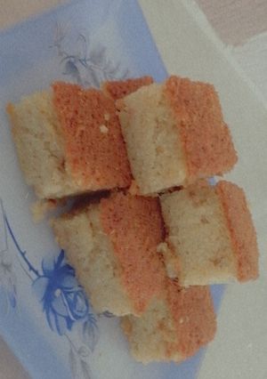 عکسی از دستور کیک وانیلی