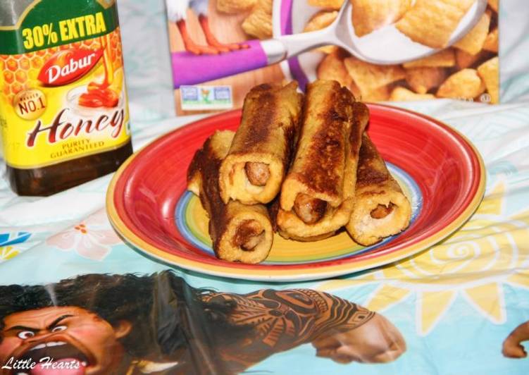 Simple Way to Make Perfect Sausage Stuffed French Toast Roll Ups