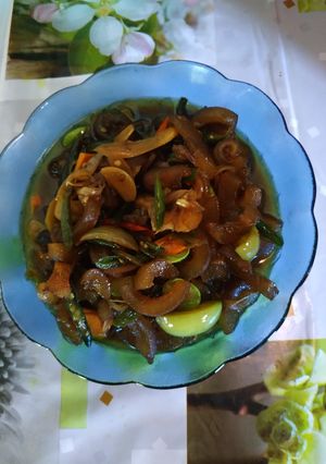 Foto resep Oseng oseng kikil sapi