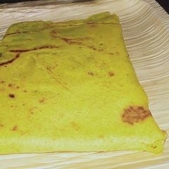 A picture of Gram flour crepe.