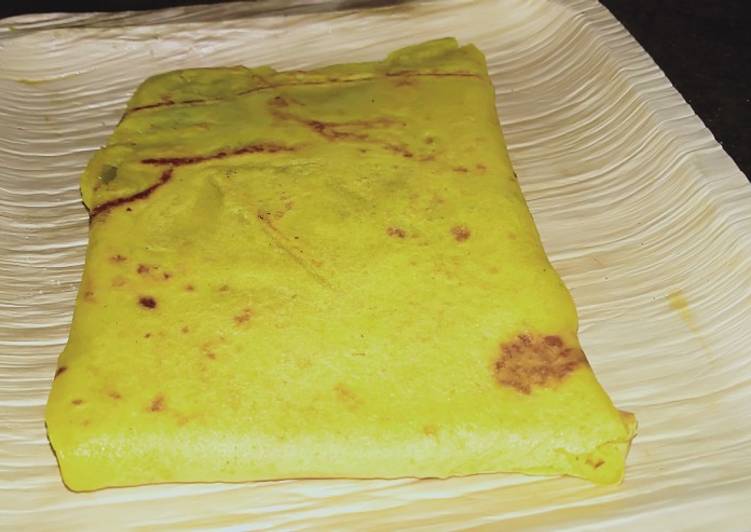 Step-by-Step Guide to Make Speedy Gram flour crepe