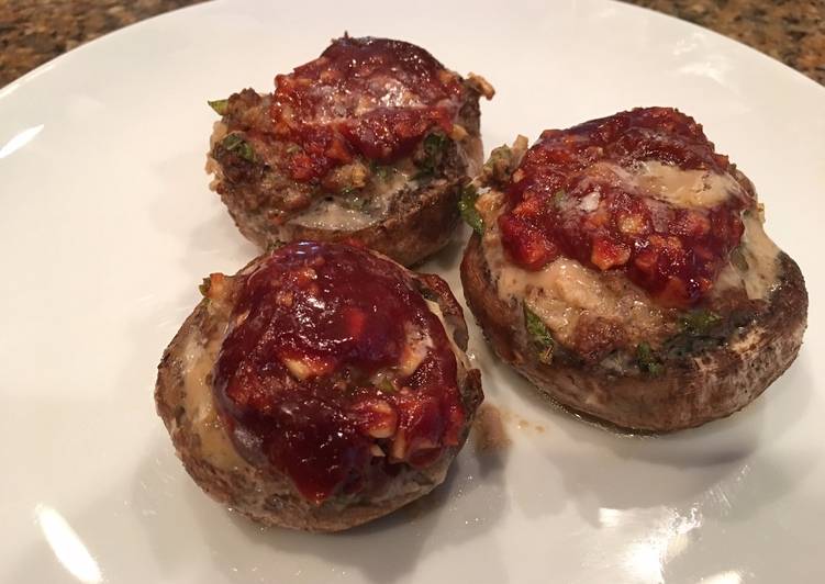 Simple Way to Cook Perfect Swiss-style Stuffed Mushroom