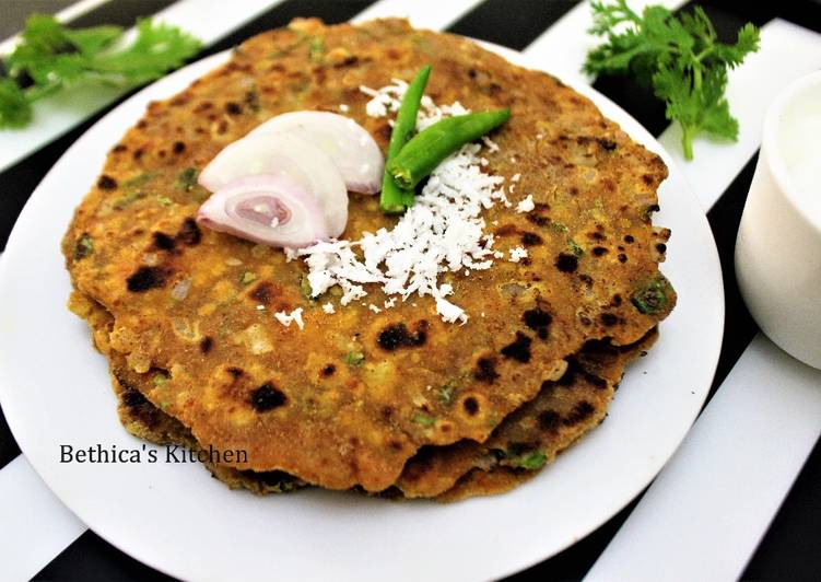 Easiest Way to Prepare Any-night-of-the-week Onion Coconut Paratha