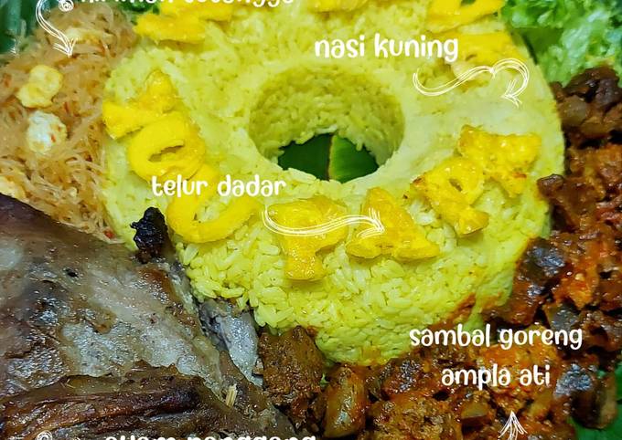 Bagaimana Membuat Nasi kuning sederhana Anti Gagal