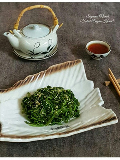 Foto resep Sigeumci Namul (Salad Bayam Korea)
