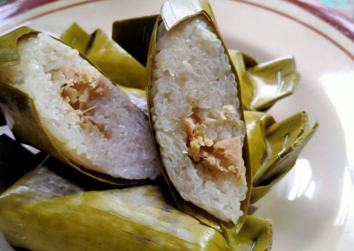 Lemper Kukus (ayam) pulen