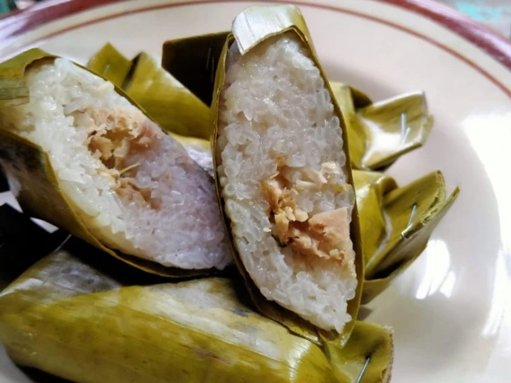 Langkah Mudah untuk Membikin Resep  Lemper Kukus (ayam) pulen yang Lezat Sekali, Bisa Manjain Lidah