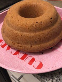 Una foto de Budín de banana y chips de chocolate