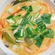 Tom yum soup(canh tôm chua cay thái)