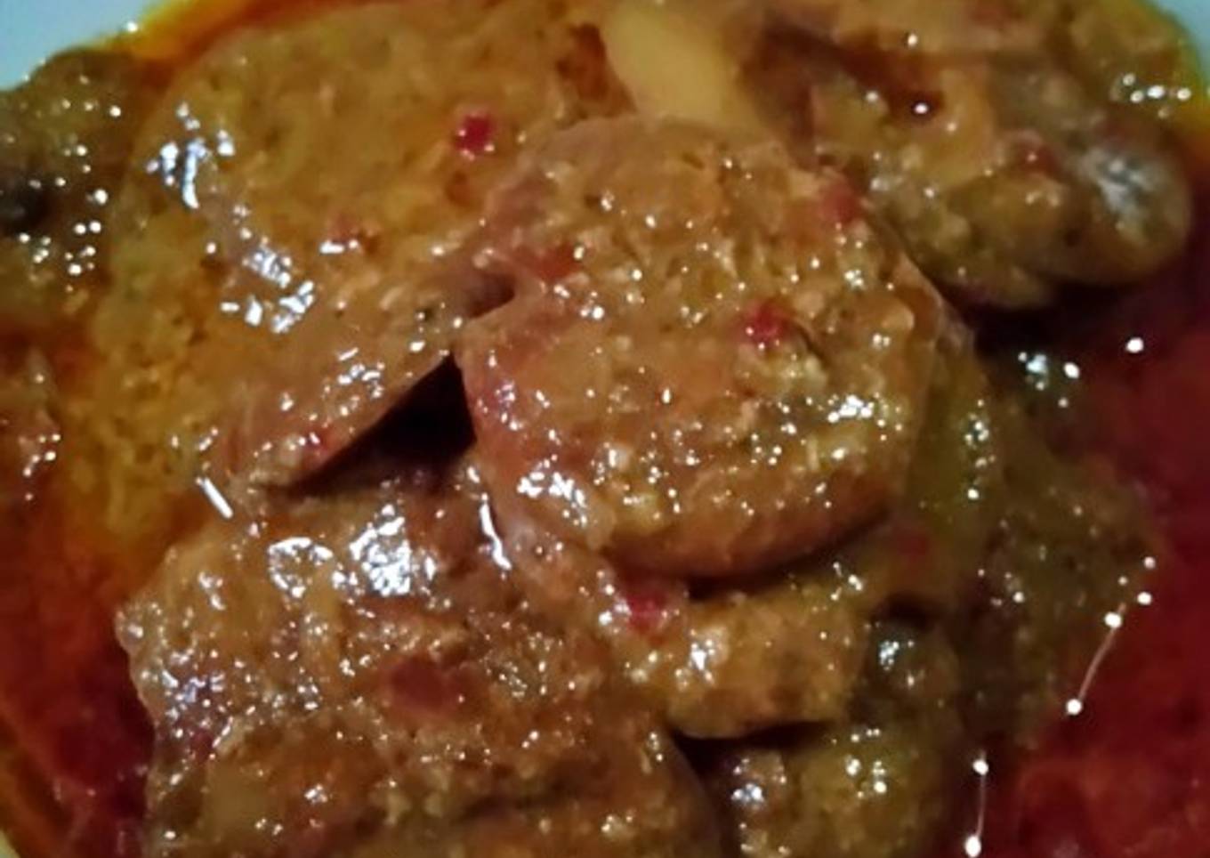 Rendang jengkol mantul