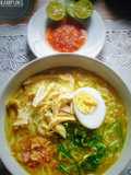 🍲 Soto Ayam Kuah Kuning,Gurih dan Segar