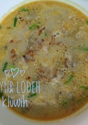 Foto resep Sayur lodeh kluwih