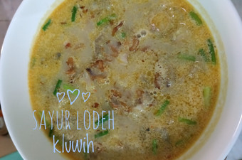 Resep Sayur lodeh kluwih Anti Gagal