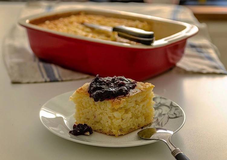 Rizskoch - Rice Cake with Lemon Zest