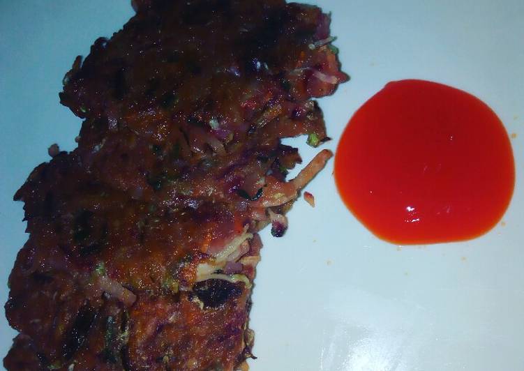 Recipe of Homemade Potato n Cabbage Fritters #potatocontest