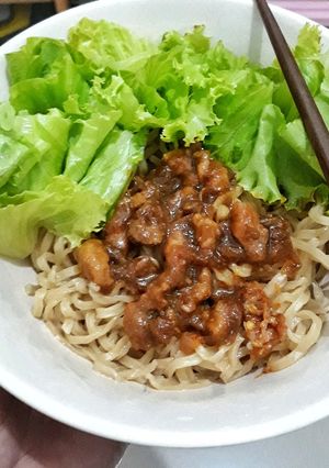 Foto resep Mie ayam gerobak