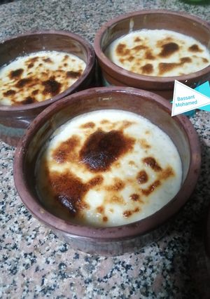 صورة لوصفة طاجن أرز بلبن