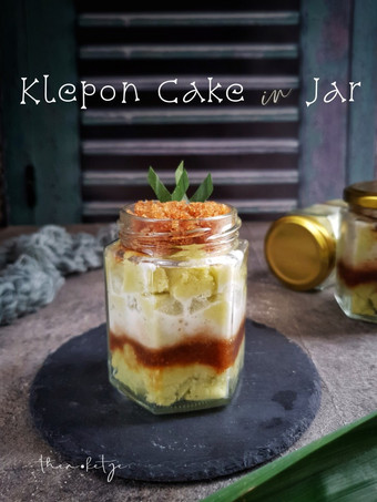 Bagaimana Membuat Klepon Cake in Jar yang Enak Banget