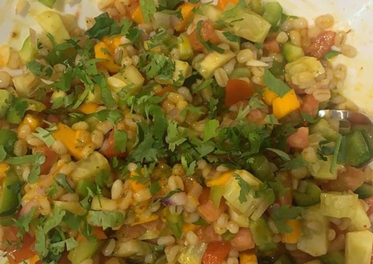 Recipe of Ultimate Mango and Barley Salad